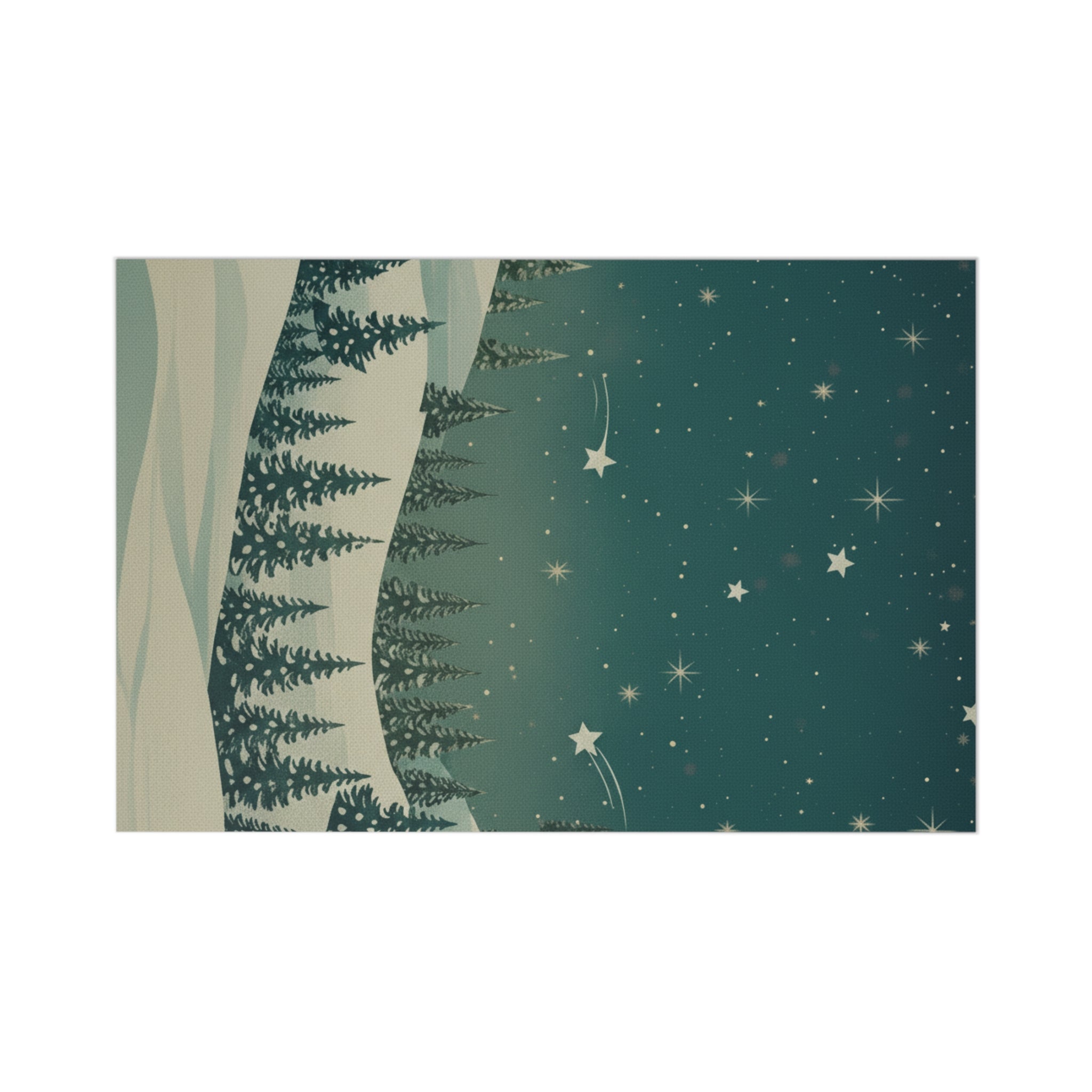 Winter Nights Postcard Set - Christmas Holiday Collection