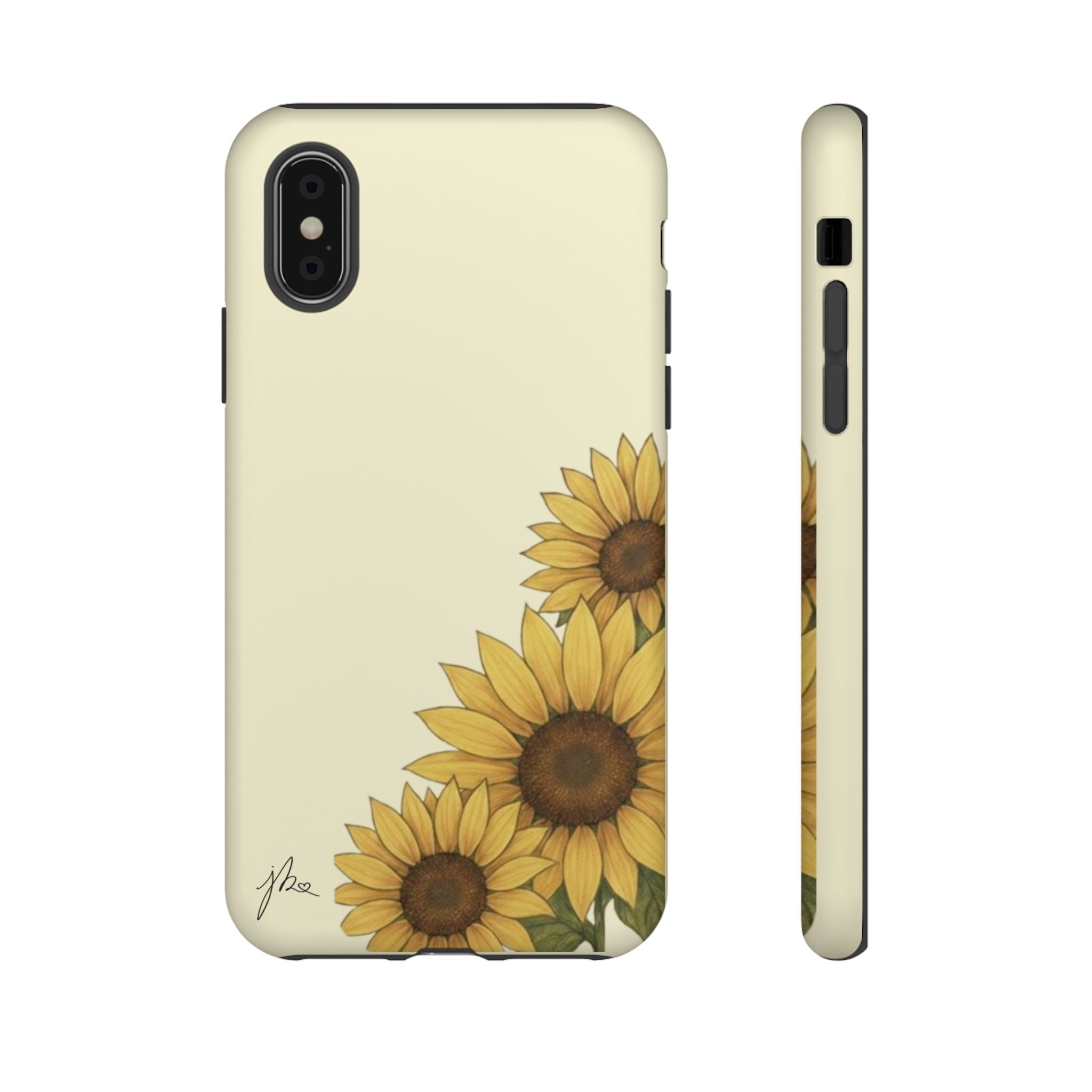 iPhone 8 - 12, 16 - 17 Tough Case - Sunflower Signature Collection by Juli