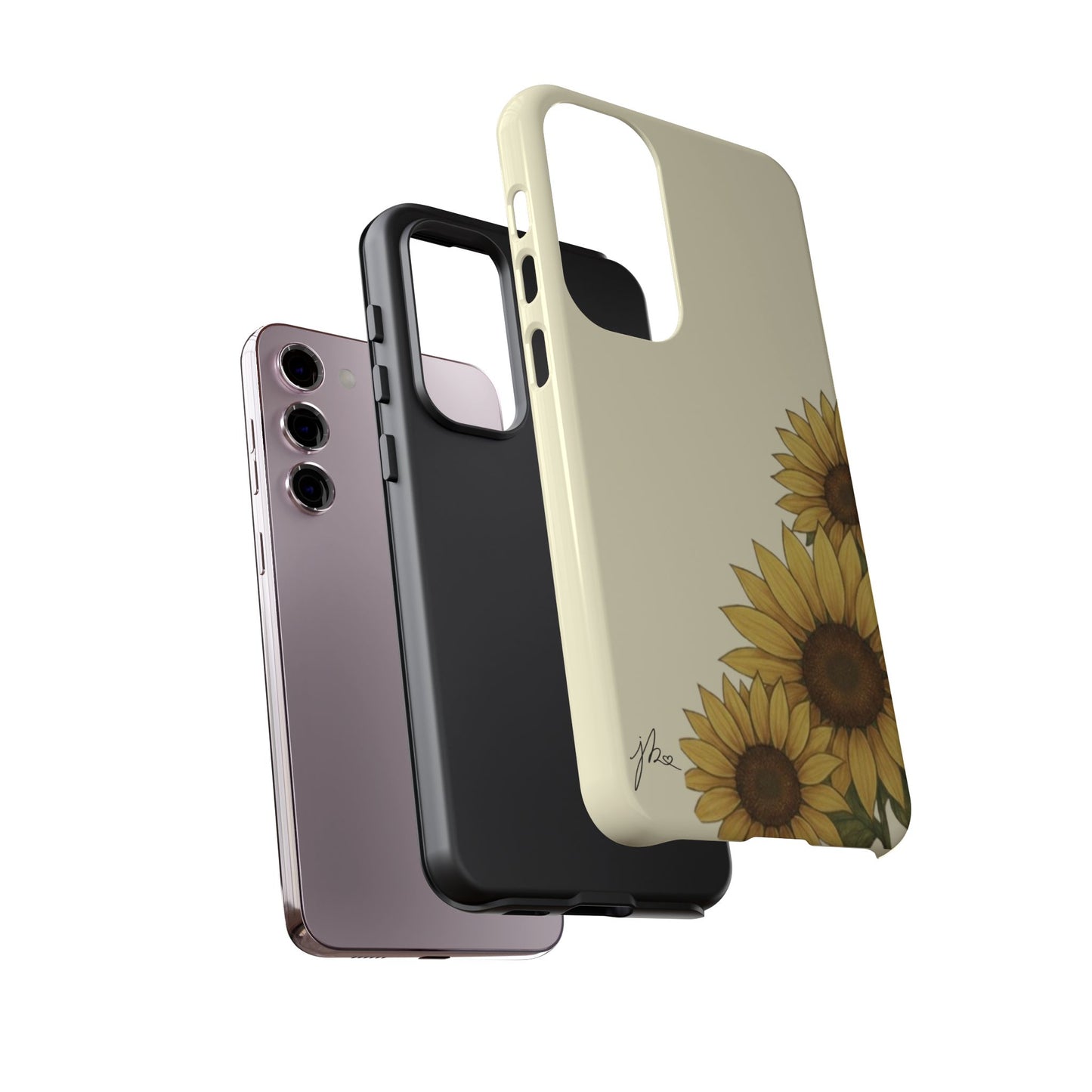 Samsung Galaxy/Google Pixel Tough Case - Sunflower Signature Collection by Juli