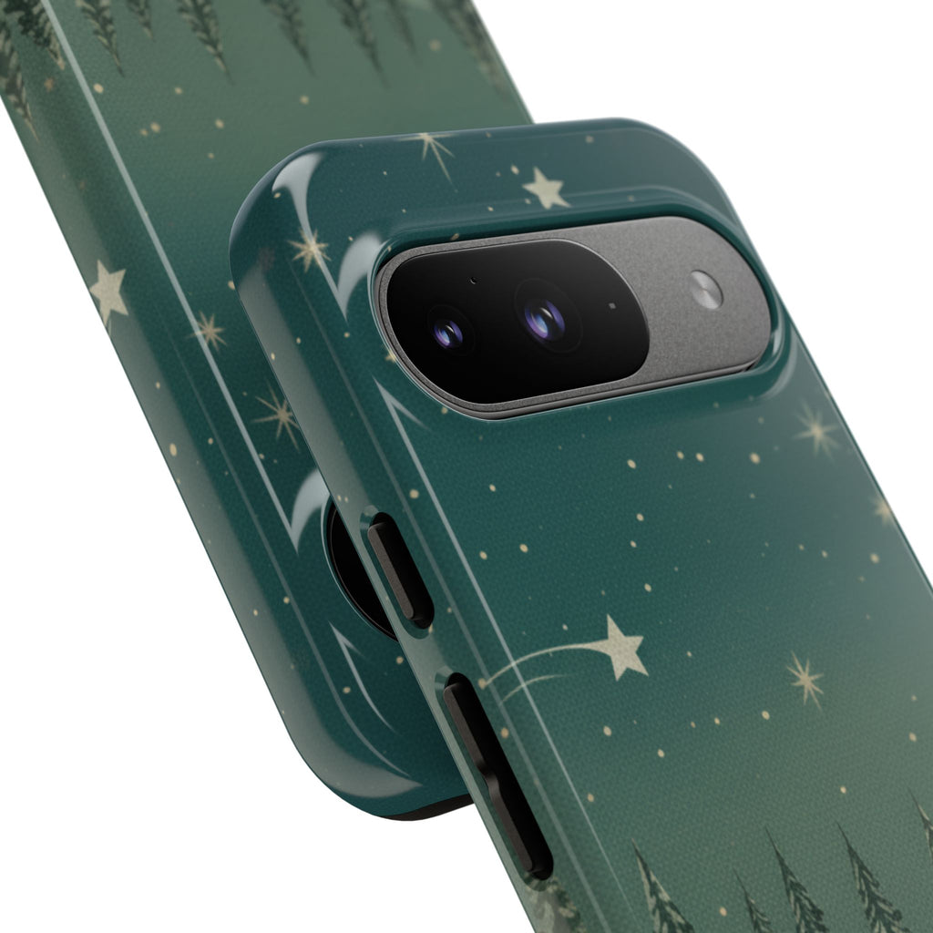 Winter Night Samsung Galaxy/Google Pixel Phone Case - Christmas Holiday Collection