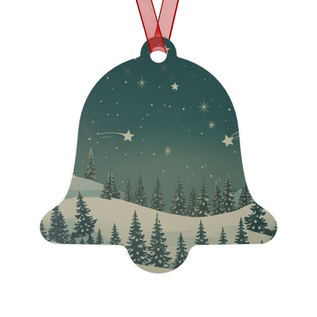 Bell Metal Ornament - Christmas Holiday Collection