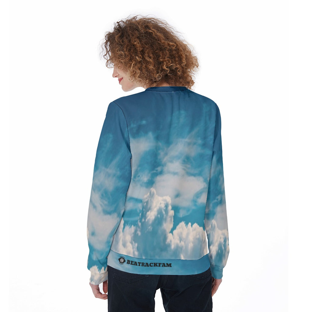 All-Over Print Women's Loose Sweatshirt