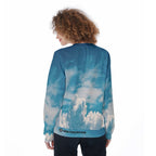 All-Over Print Women's Loose Sweatshirt