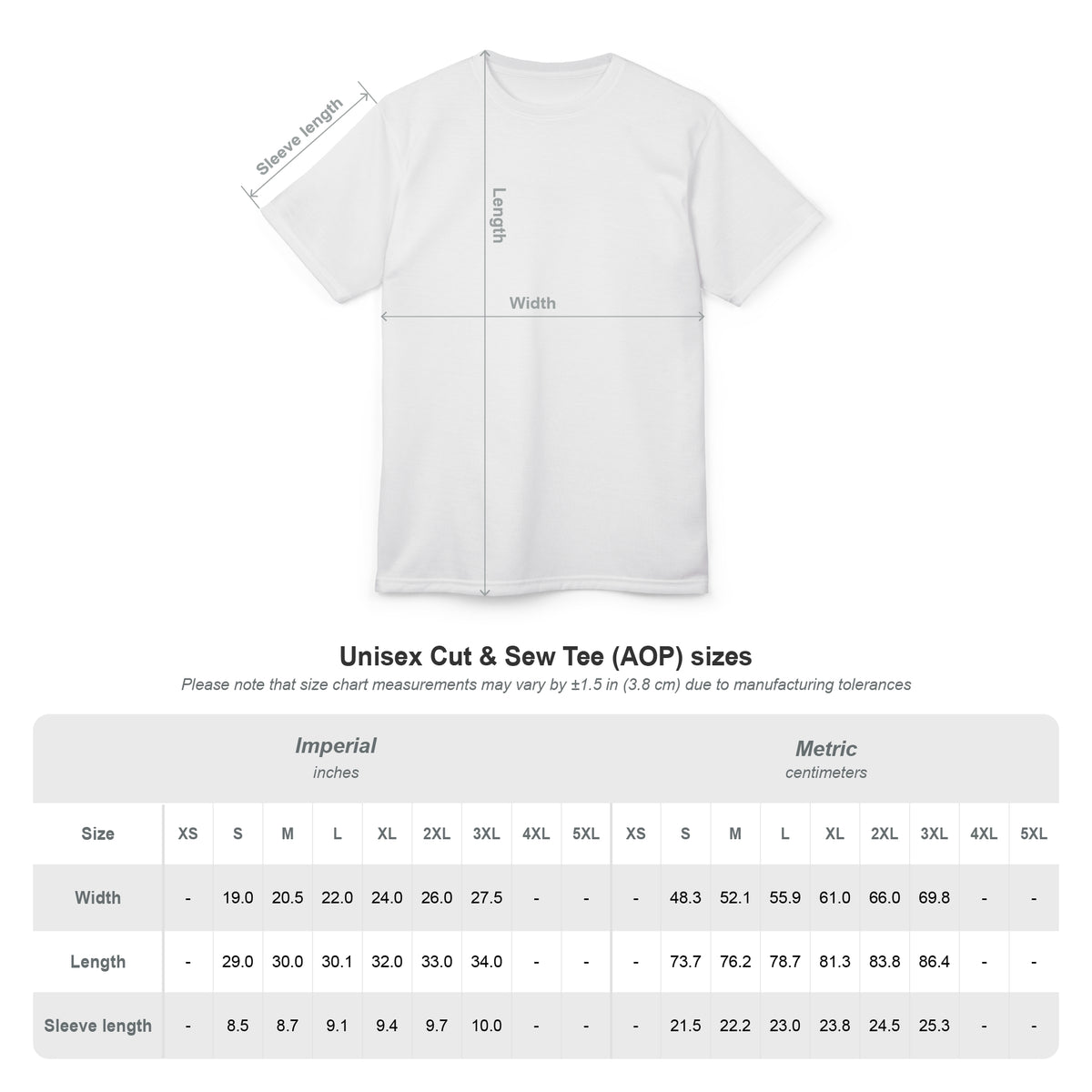 Clouds All-Over Print Tee