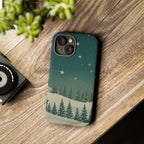 Winter Night Sky iPhone Case - Christmas Holiday Collection
