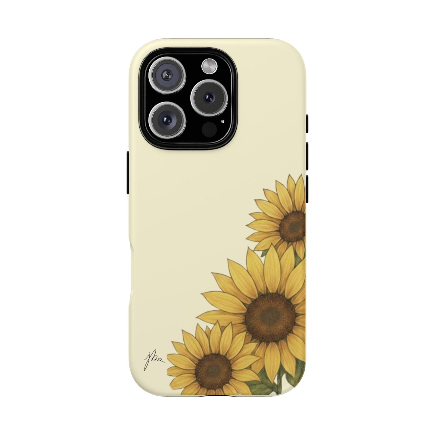 iPhone 8 - 12, 16 - 17 Tough Case - Sunflower Signature Collection by Juli