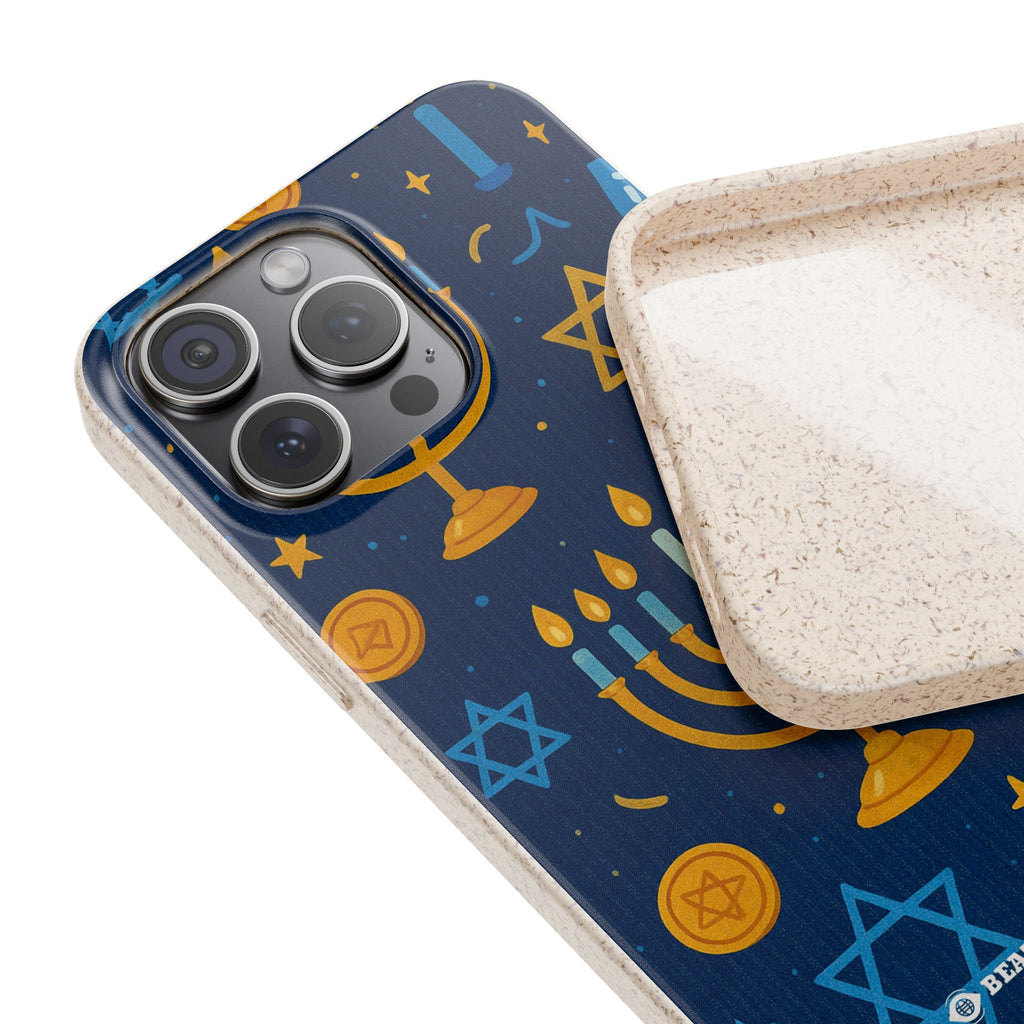 Eco-Friendly Phone Cases - Holiday Collection (Chanukah)