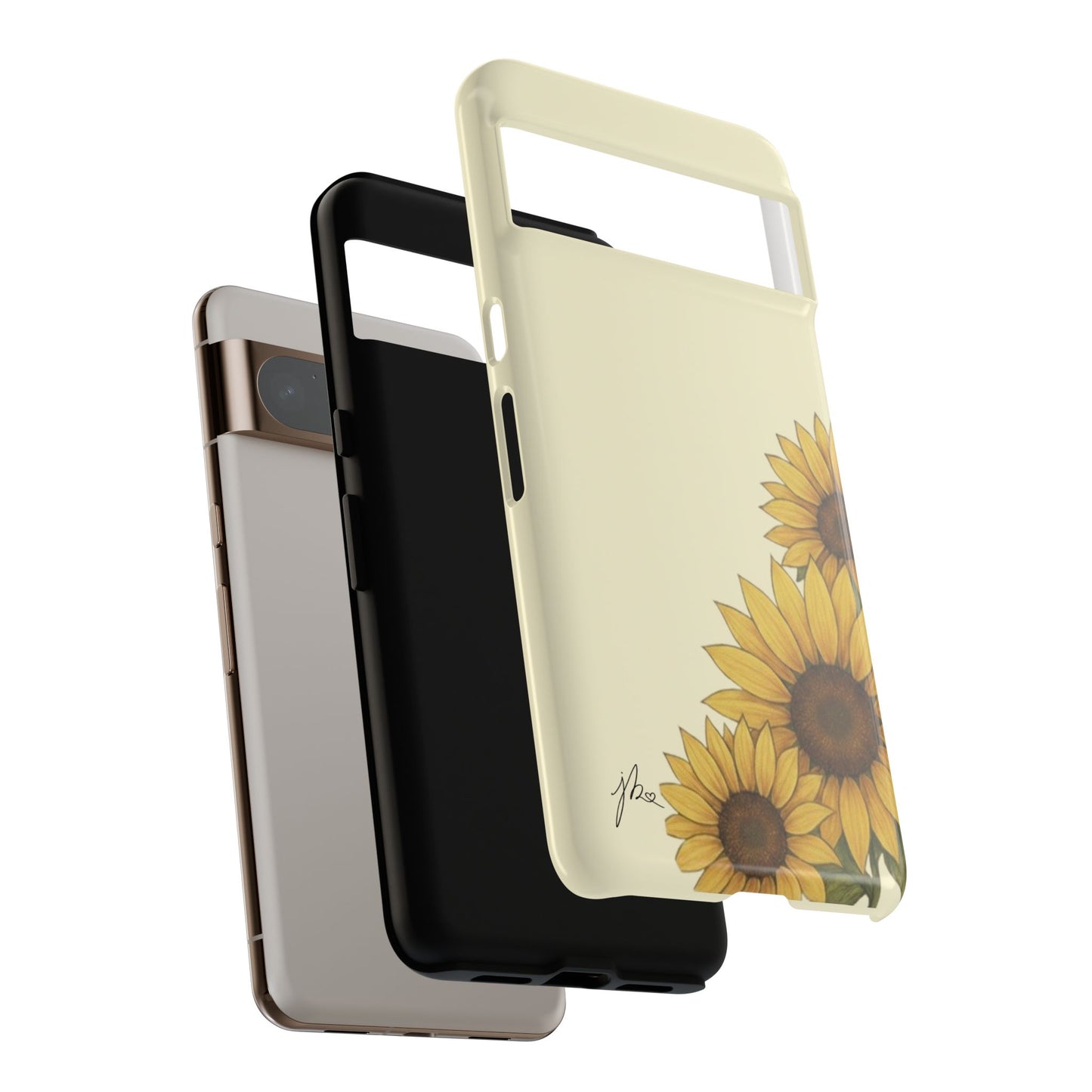 Samsung Galaxy/Google Pixel Tough Case - Sunflower Signature Collection by Juli