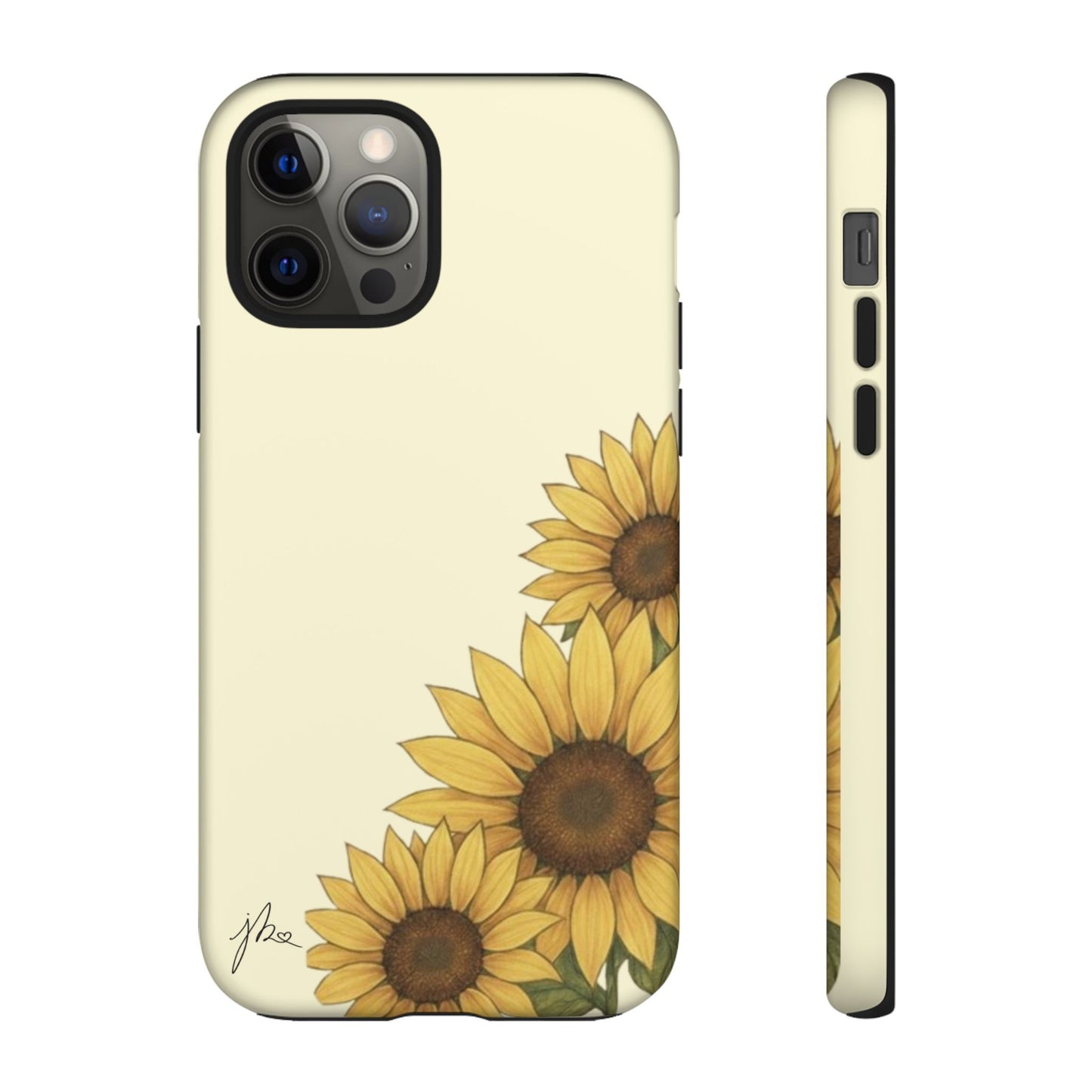 iPhone 8 - 12, 16 - 17 Tough Case - Sunflower Signature Collection by Juli