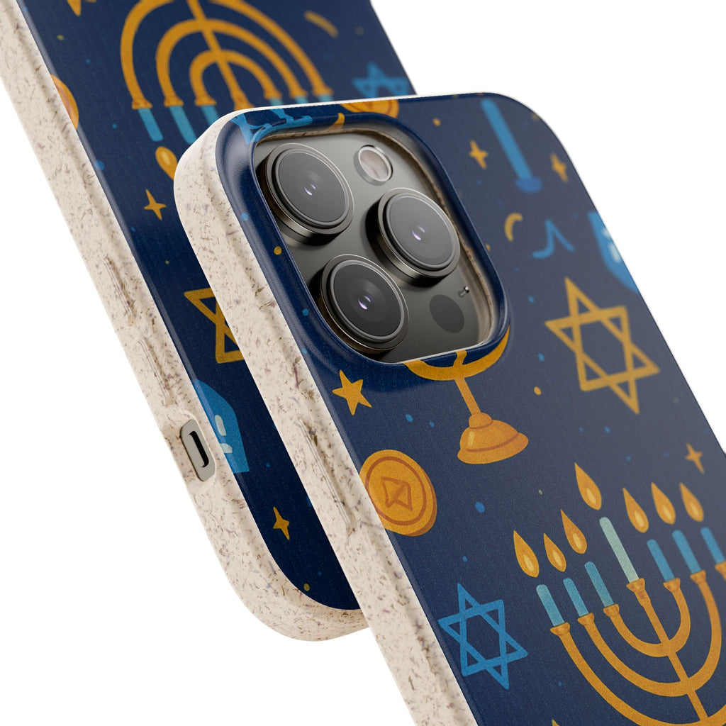 Eco-Friendly Phone Cases - Holiday Collection (Chanukah)