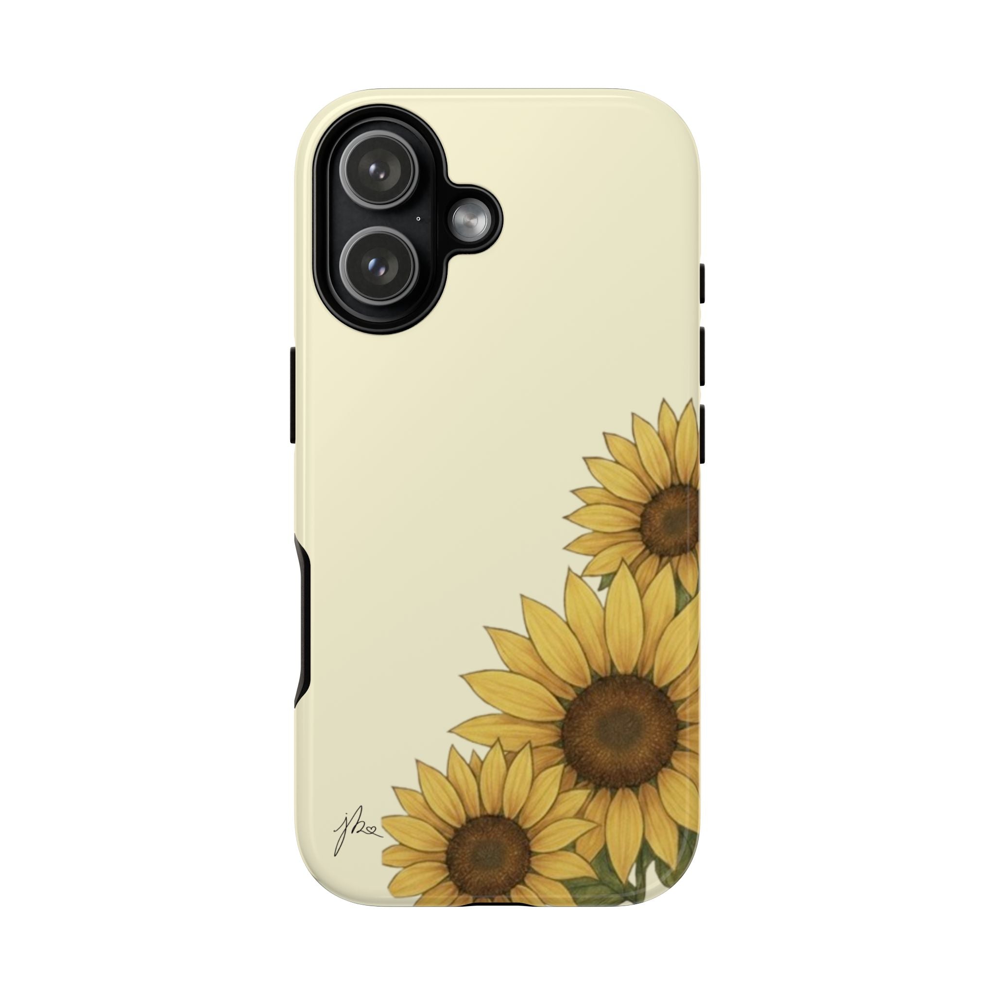 iPhone 8 - 12, 16 - 17 Tough Case - Sunflower Signature Collection by Juli
