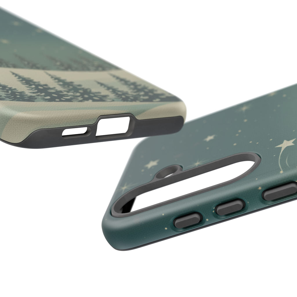 Winter Night Samsung Galaxy/Google Pixel Phone Case - Christmas Holiday Collection