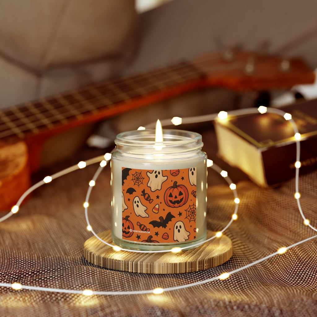 Coconut Apricot Wax Scented Candles - Holiday Collection (Halloween)