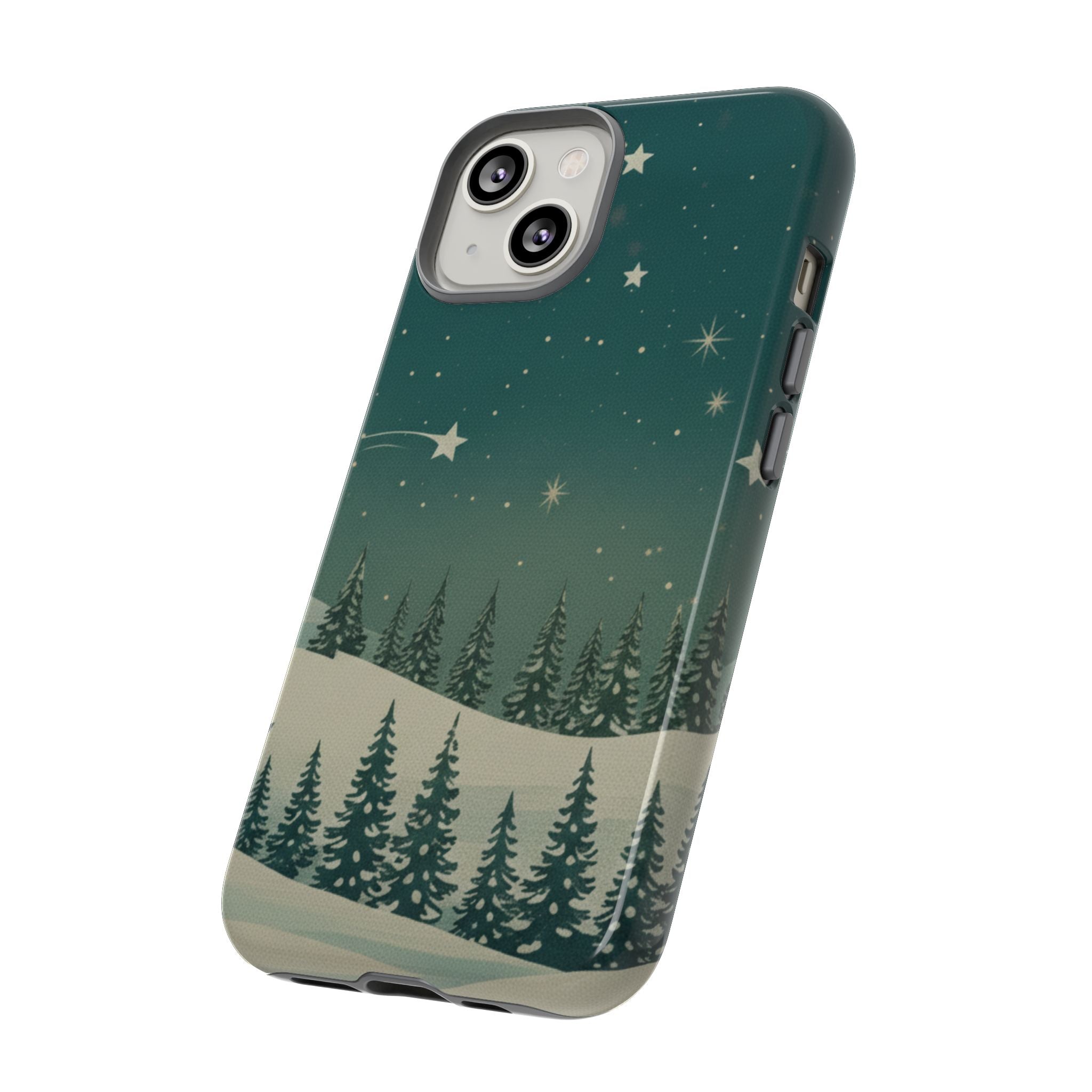 Winter Night Sky iPhone Case - Christmas Holiday Collection