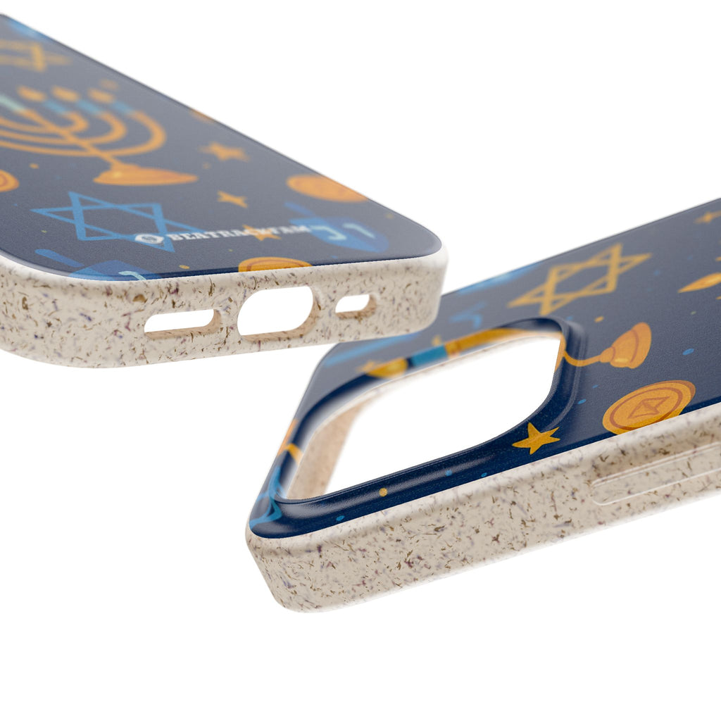 Eco-Friendly Phone Cases - Holiday Collection (Chanukah)