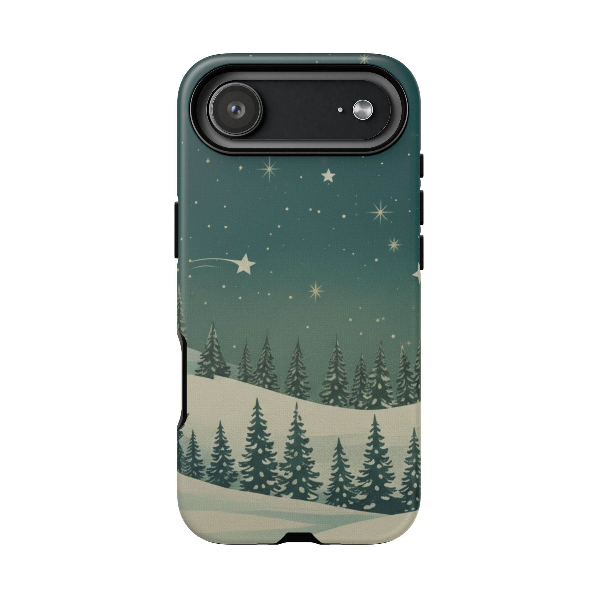Winter Night Sky iPhone Case - Christmas Holiday Collection