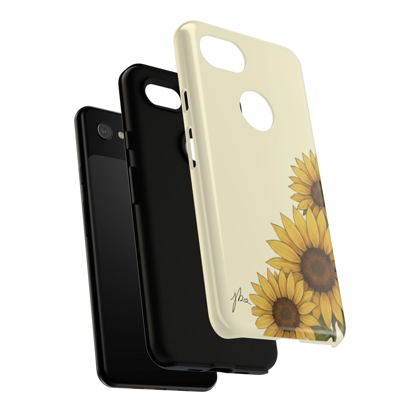 Samsung Galaxy/Google Pixel Tough Case - Sunflower Signature Collection by Juli