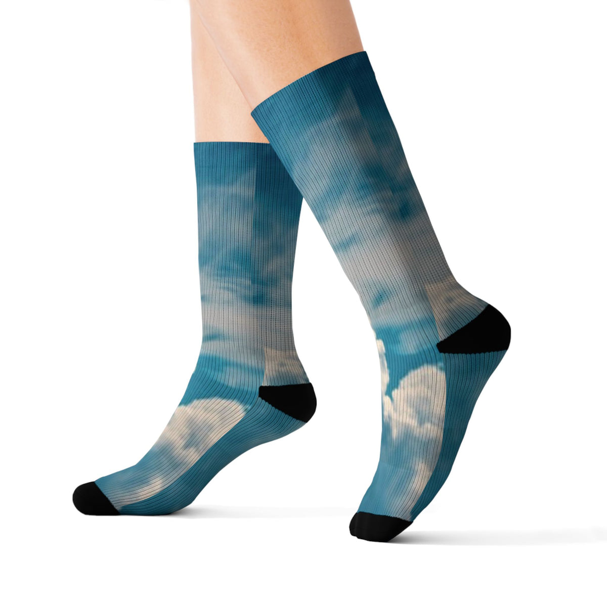 Clouds Crew Socks