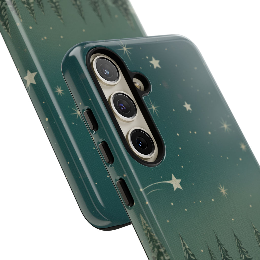 Winter Night Samsung Galaxy/Google Pixel Phone Case - Christmas Holiday Collection
