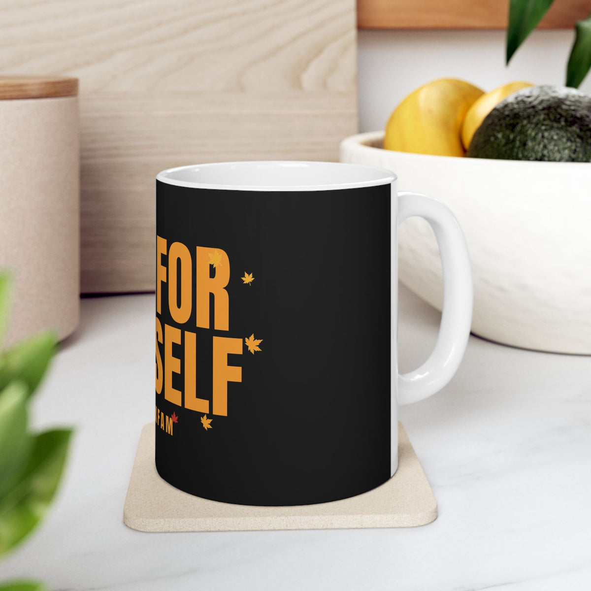 Fall For Yourself Ceramic Mug