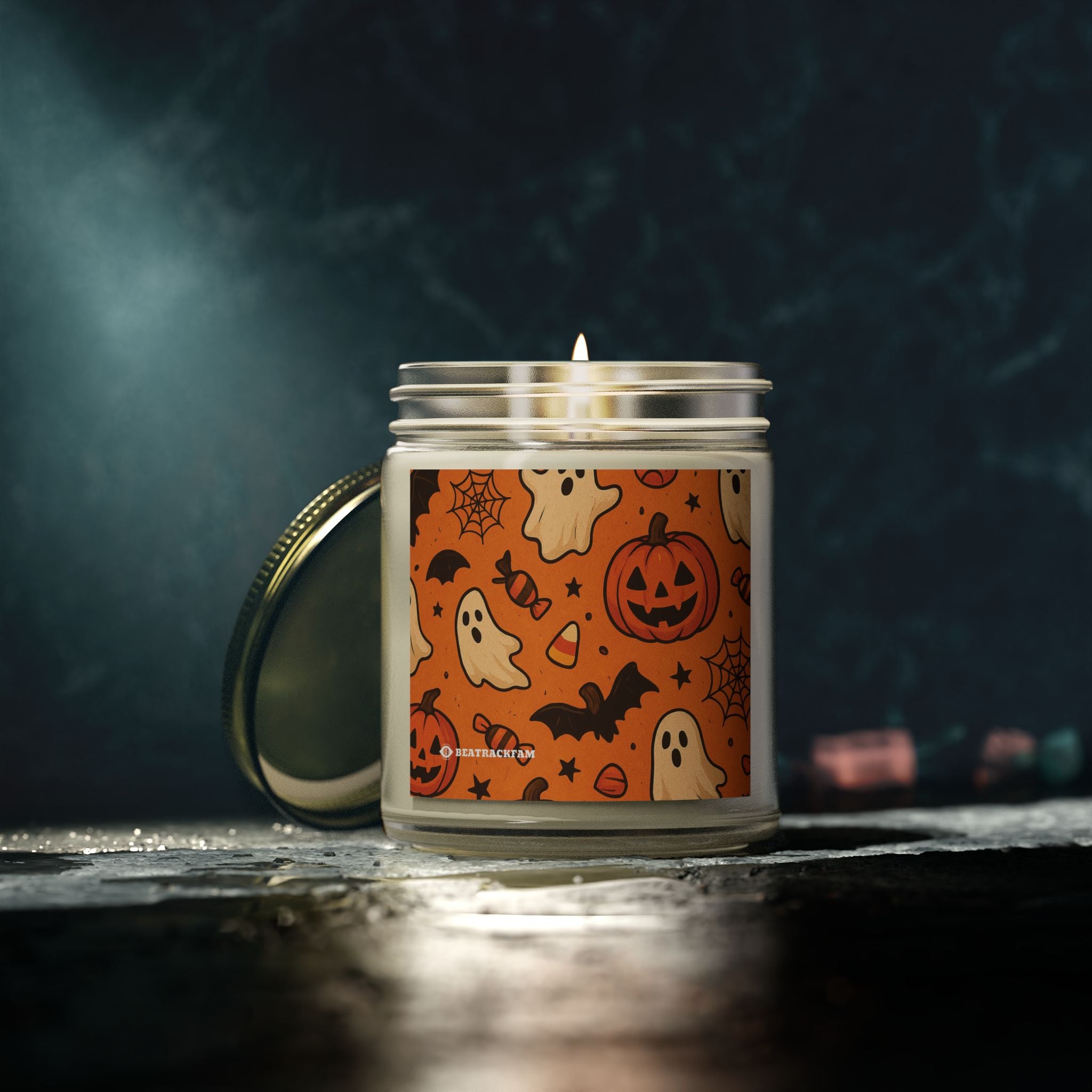 Coconut Apricot Wax Scented Candles - Holiday Collection (Halloween)