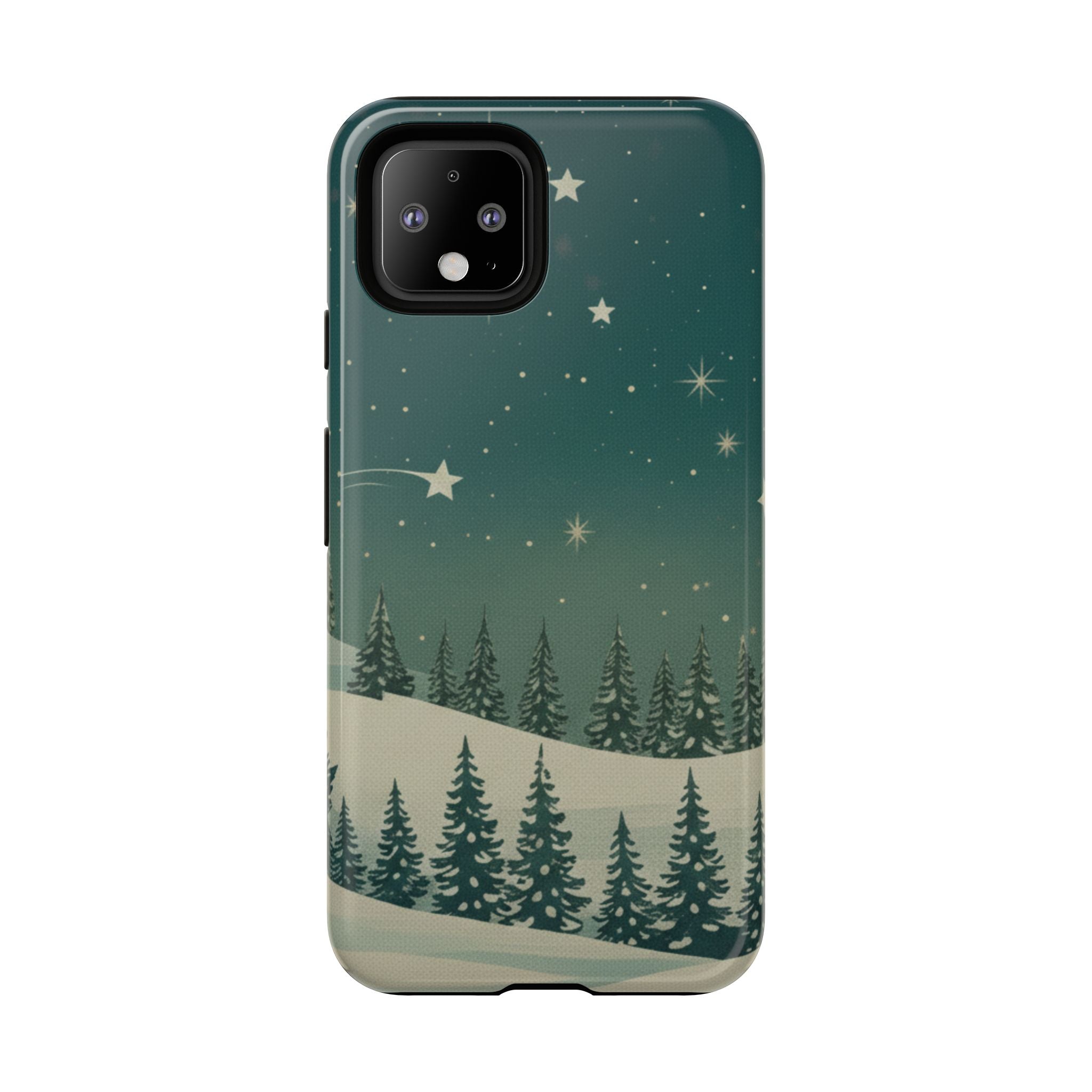 Winter Night Samsung Galaxy/Google Pixel Phone Case - Christmas Holiday Collection