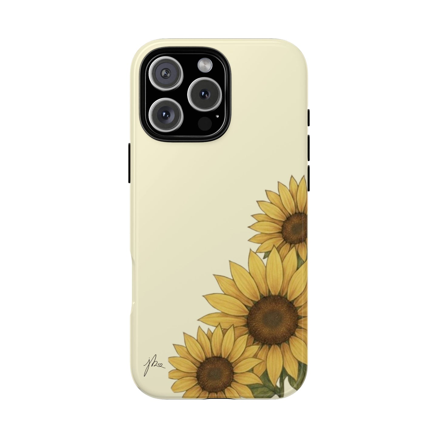 iPhone 8 - 12, 16 - 17 Tough Case - Sunflower Signature Collection by Juli
