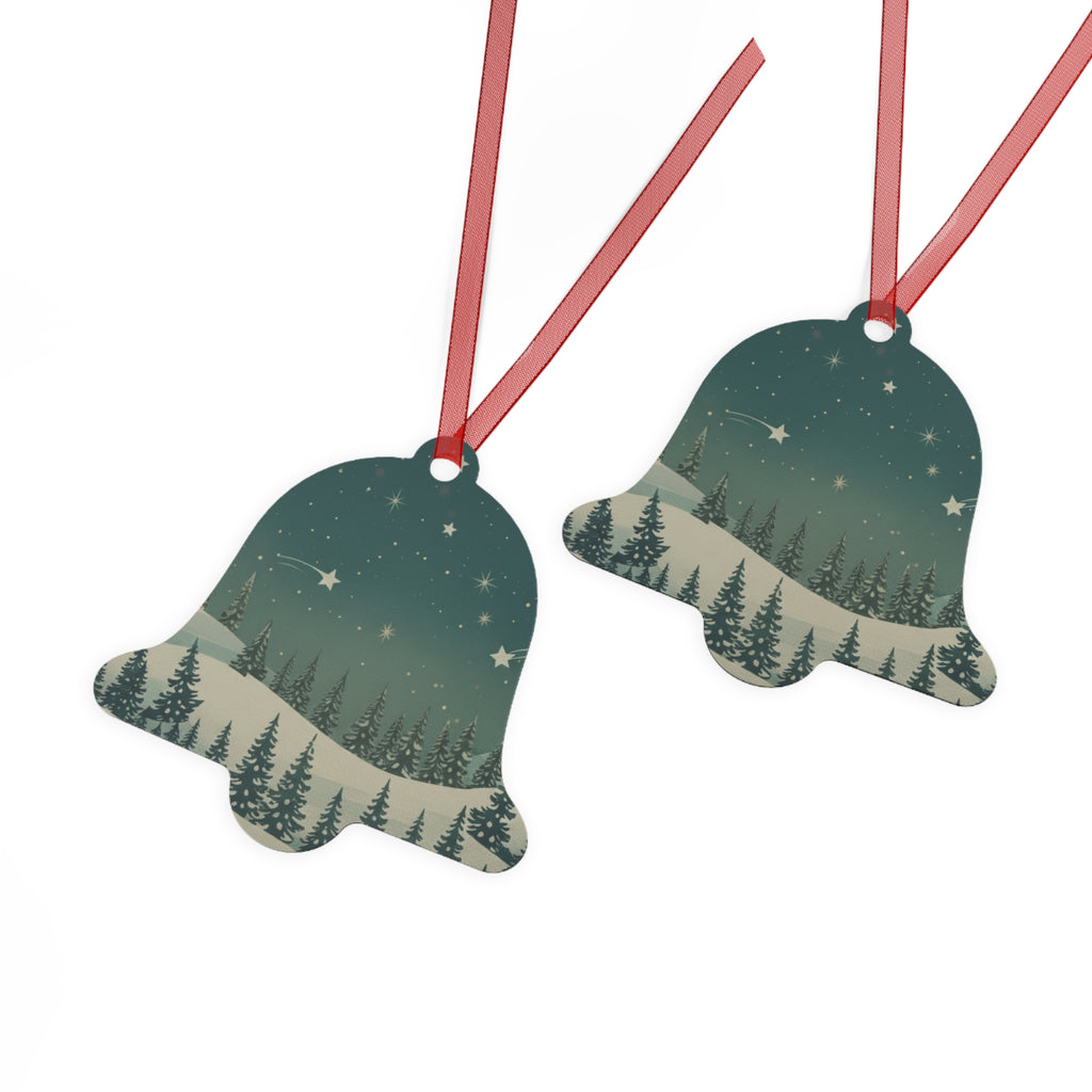 Bell Metal Ornament - Christmas Holiday Collection