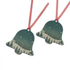 Bell Metal Ornament - Christmas Holiday Collection