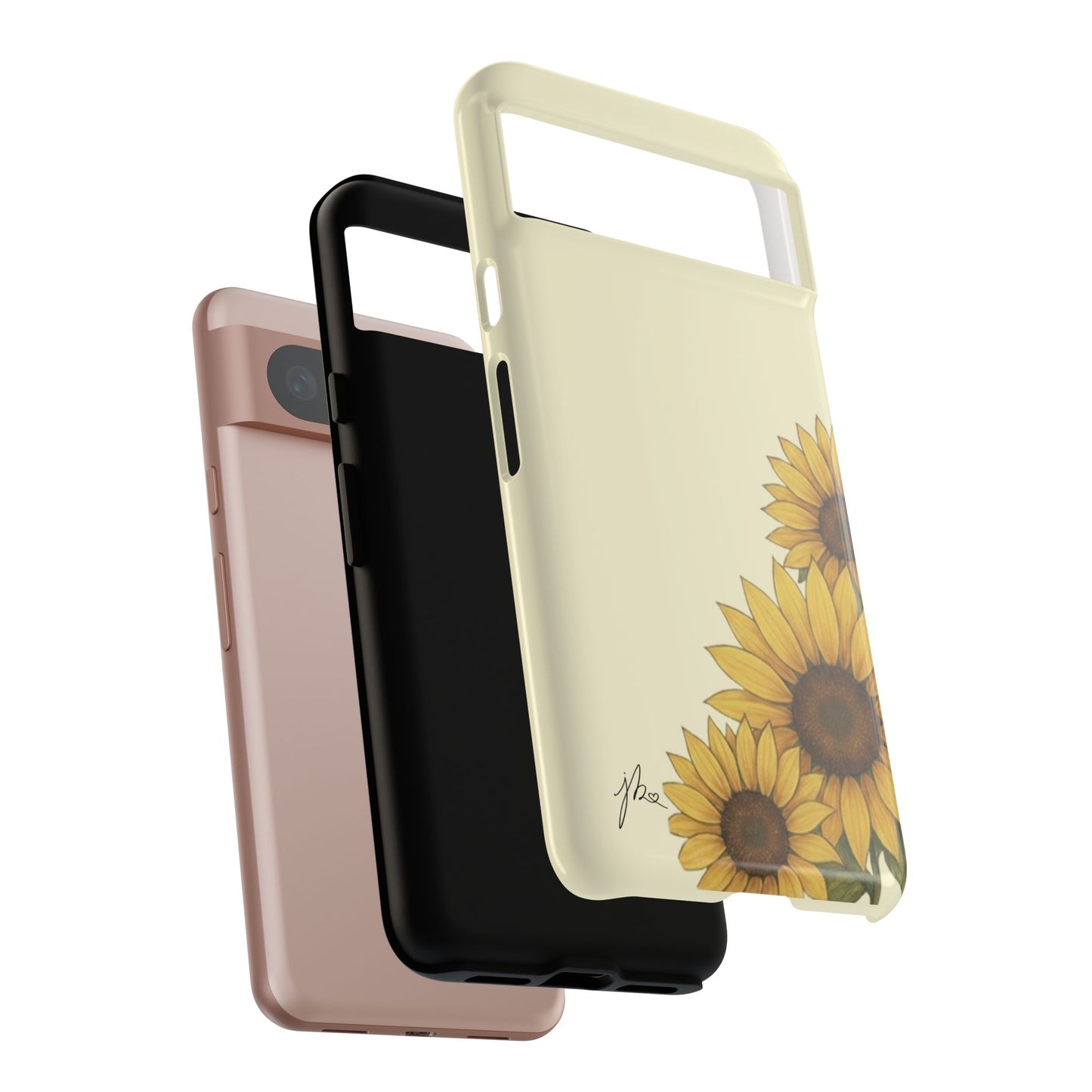 Samsung Galaxy/Google Pixel Tough Case - Sunflower Signature Collection by Juli