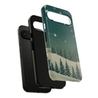 Winter Night Samsung Galaxy/Google Pixel Phone Case - Christmas Holiday Collection