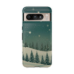 Winter Night Samsung Galaxy/Google Pixel Phone Case - Christmas Holiday Collection