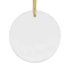 Winter Night Acrylic Ornament - Christmas Holiday Collection