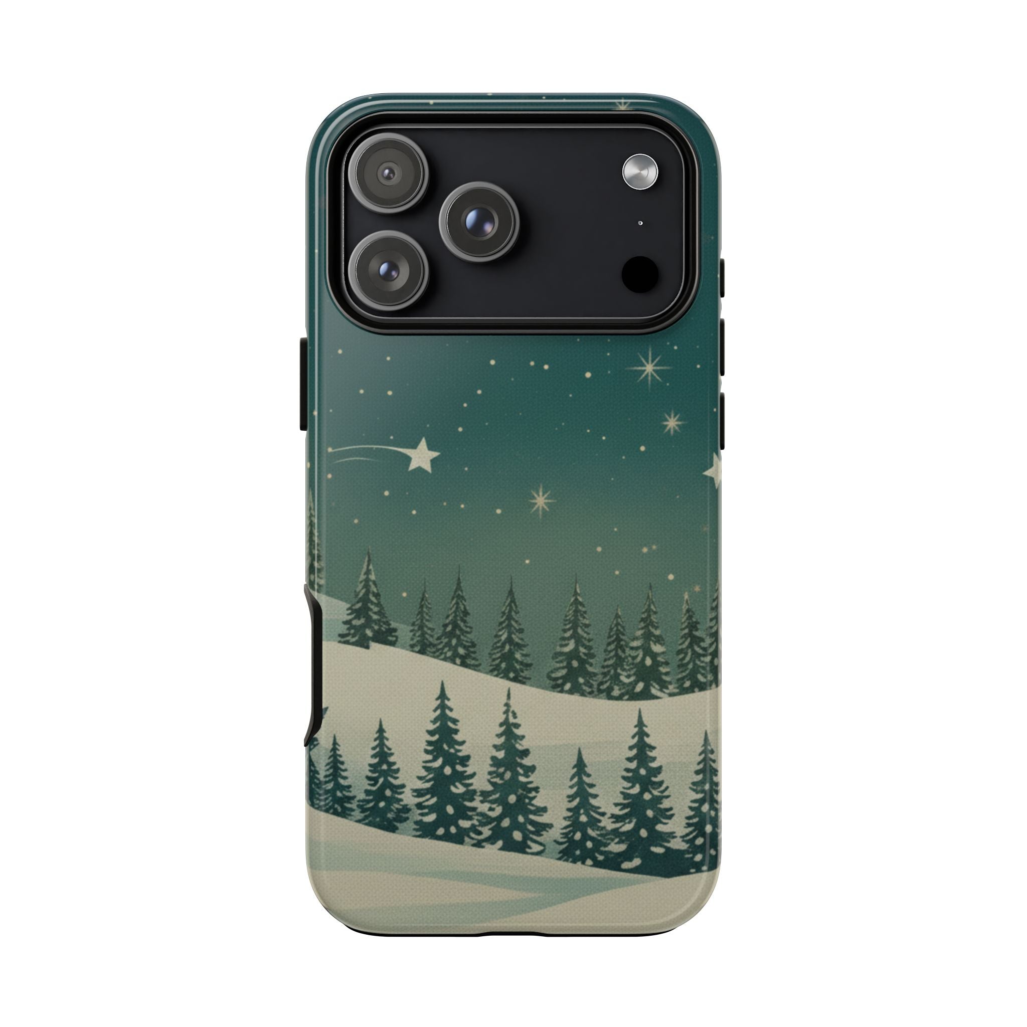 Winter Night Sky iPhone Case - Christmas Holiday Collection