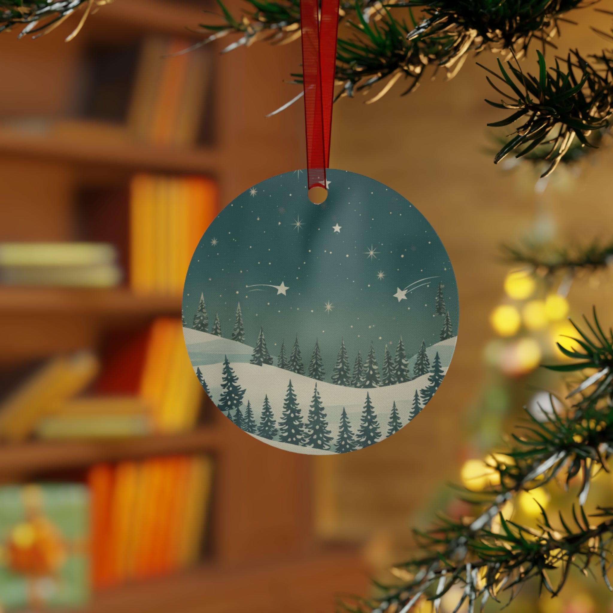 Bell Metal Ornament - Christmas Holiday Collection