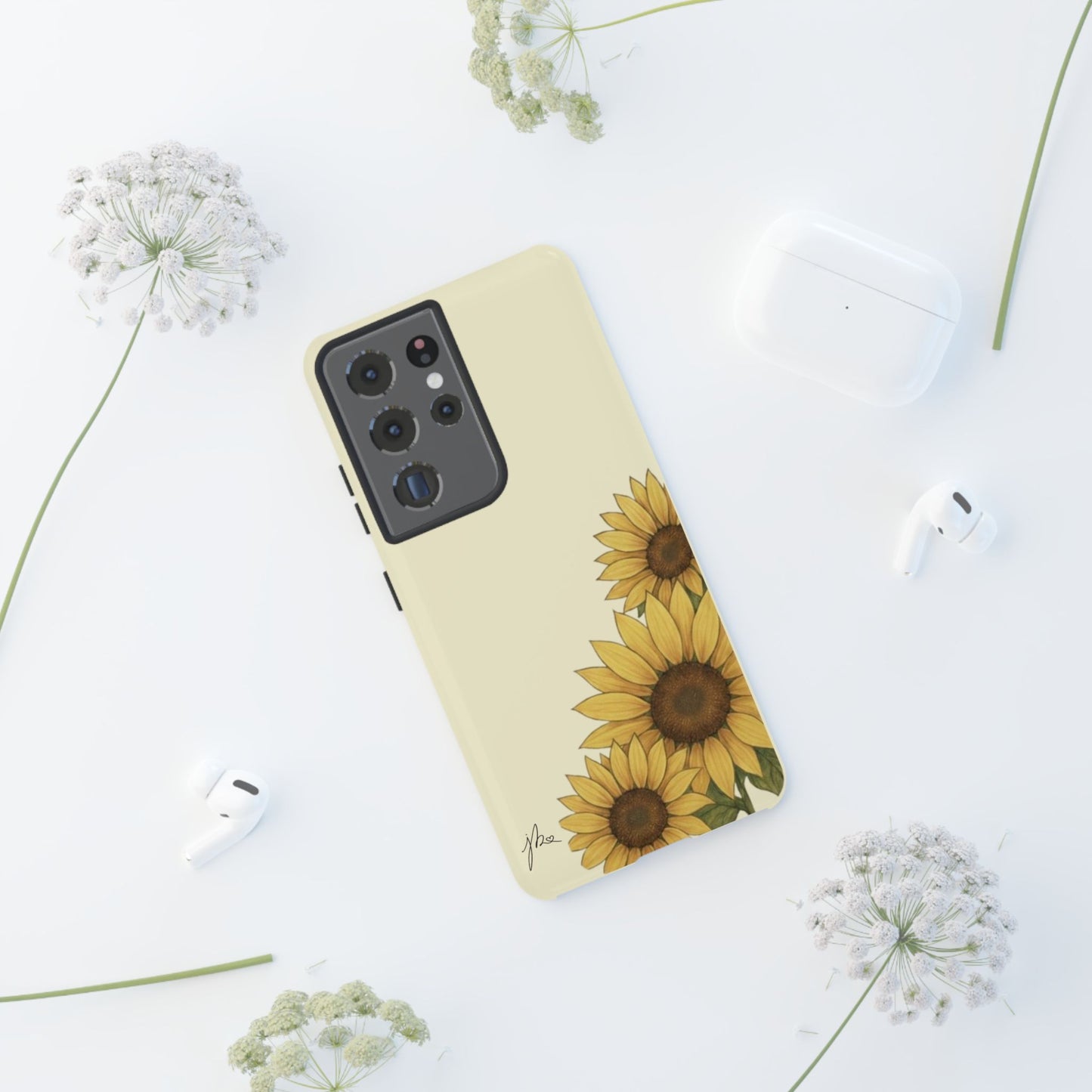 Samsung Galaxy/Google Pixel Tough Case - Sunflower Signature Collection by Juli