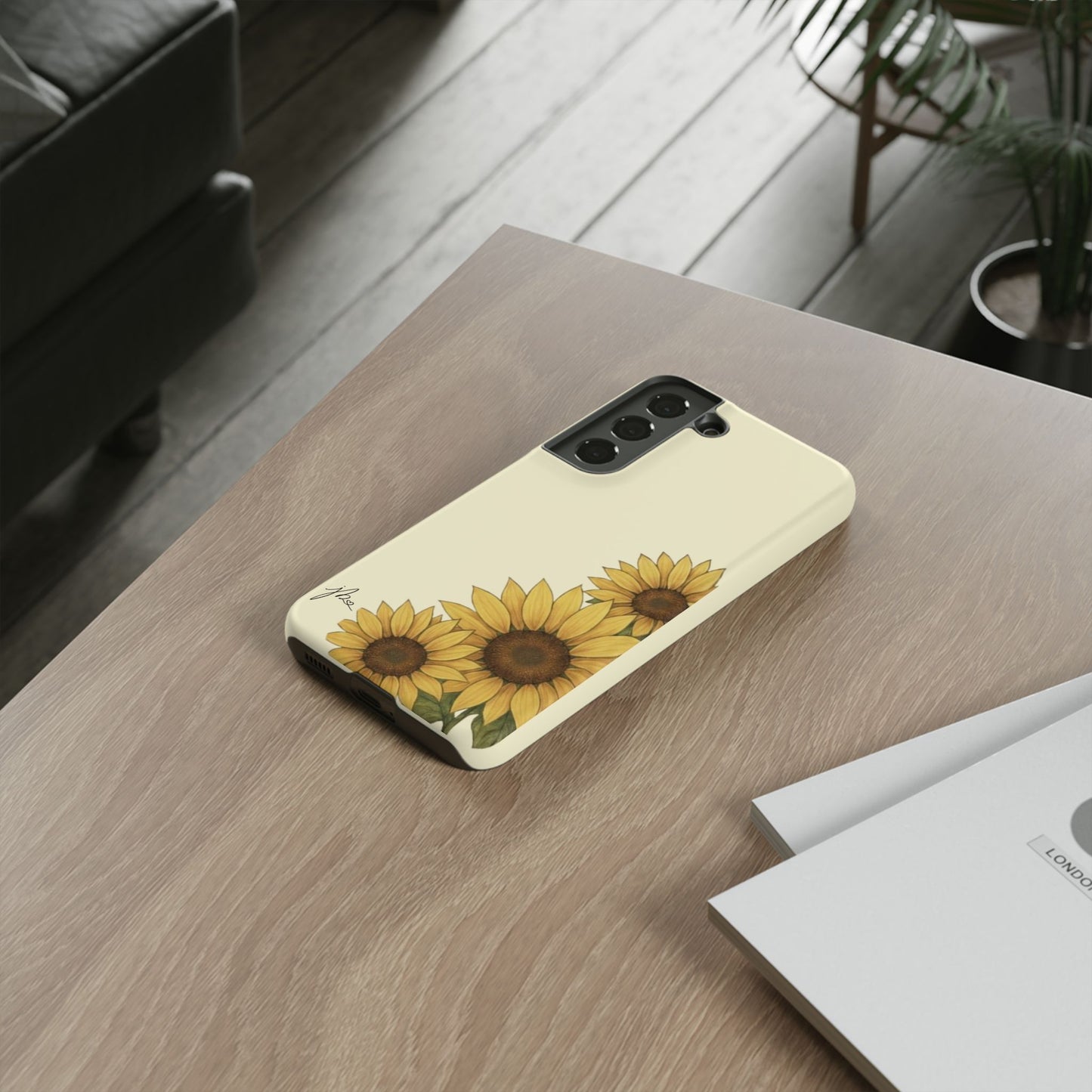Samsung Galaxy/Google Pixel Tough Case - Sunflower Signature Collection by Juli
