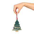 Bell Wood Ornament - Christmas Holiday Collection