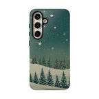 Winter Night Samsung Galaxy/Google Pixel Phone Case - Christmas Holiday Collection
