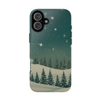 Winter Night Sky iPhone Case - Christmas Holiday Collection