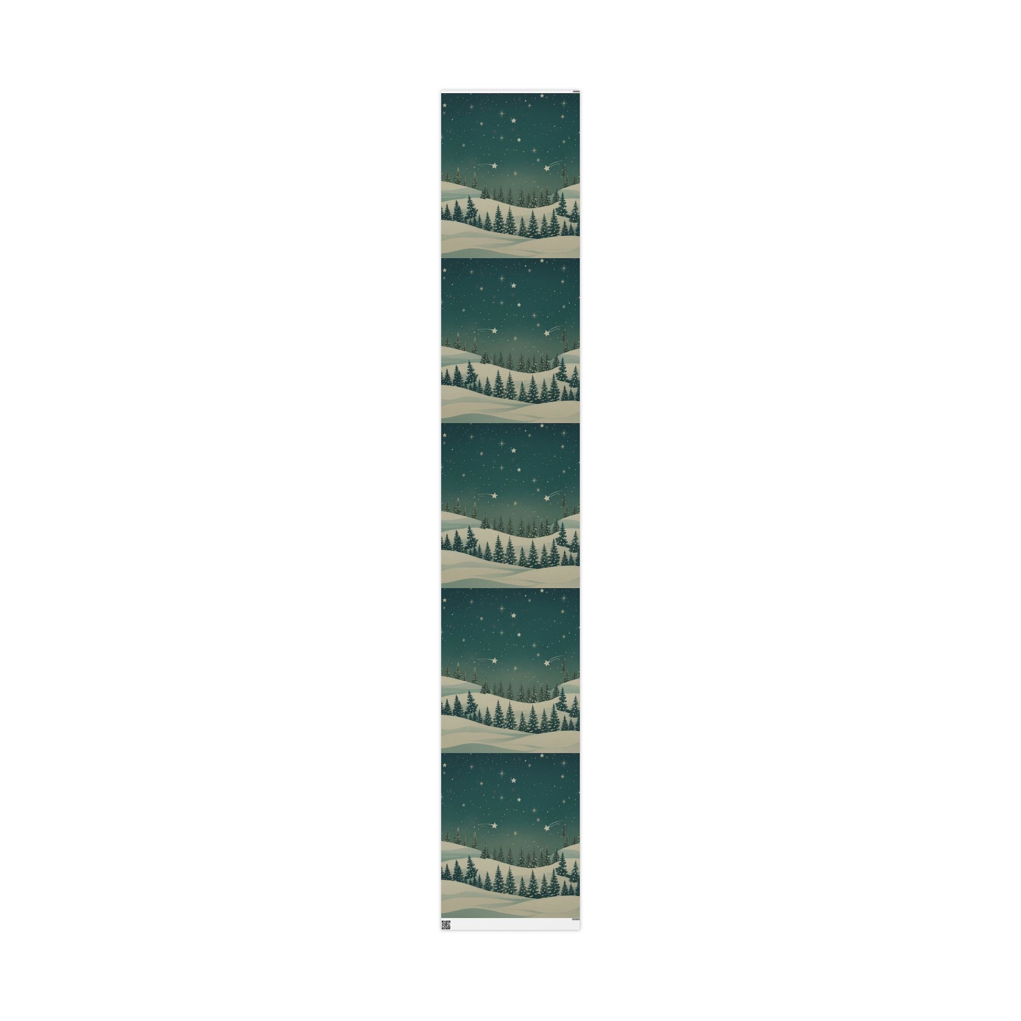 Winter Forest Wrapping Paper Roll - Christmas Holiday Collection