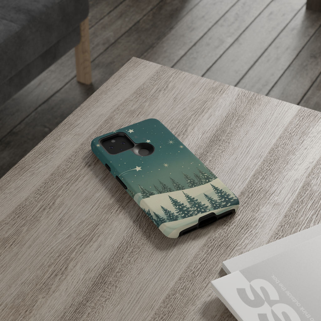 Winter Night Samsung Galaxy/Google Pixel Phone Case - Christmas Holiday Collection
