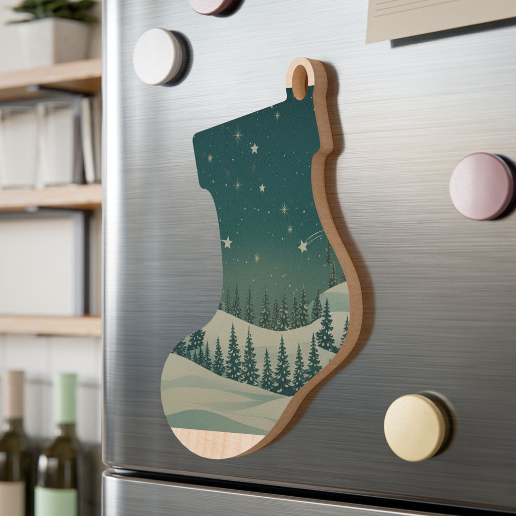 Bell Wood Ornament - Christmas Holiday Collection