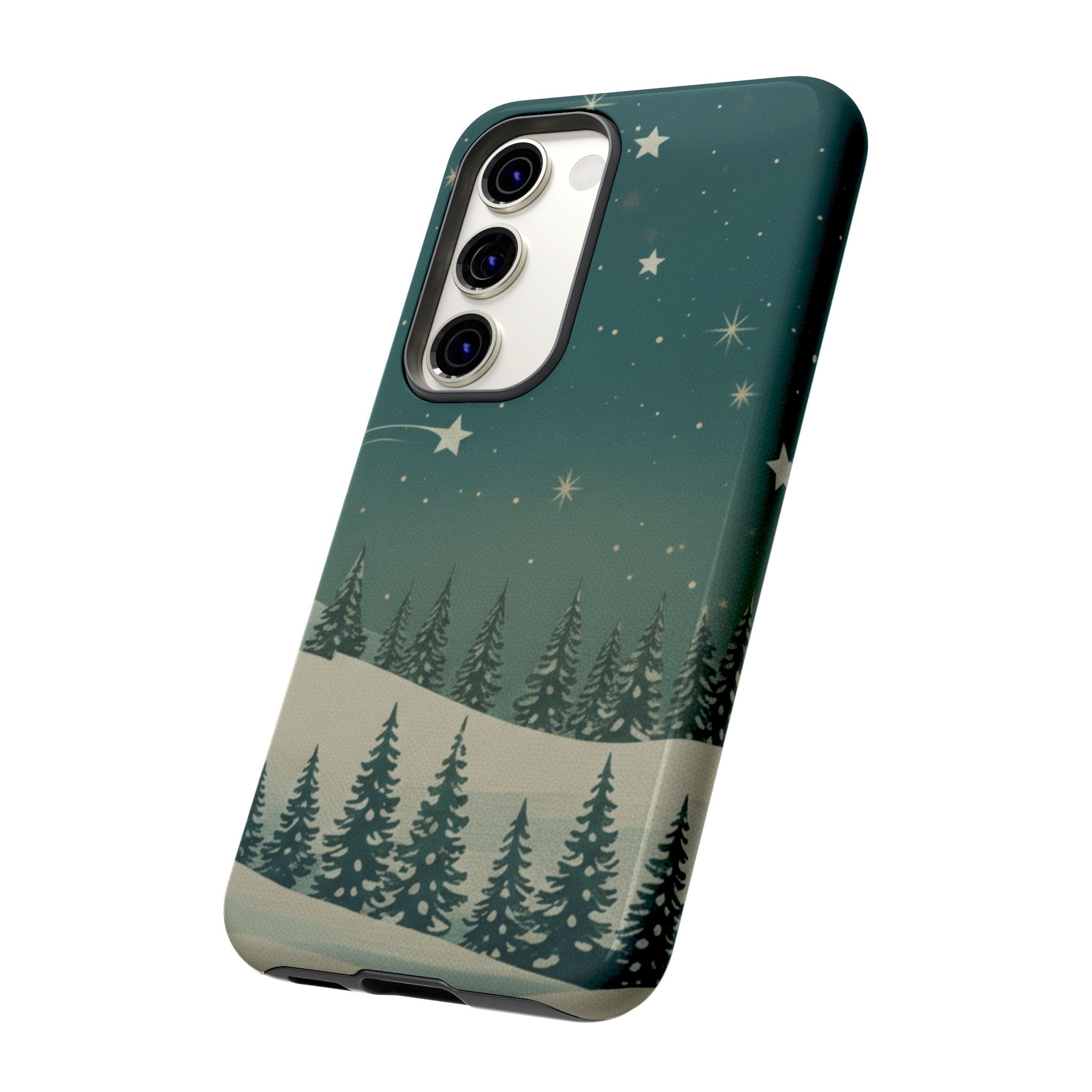Winter Night Samsung Galaxy/Google Pixel Phone Case - Christmas Holiday Collection