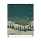 Winter Forest Wrapping Paper Roll - Christmas Holiday Collection