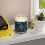 Coconut Apricot Wax Scented Candles - Holiday Collection (Chanukah)