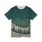 Winter Night Forest Tee - Christmas Holiday Collection