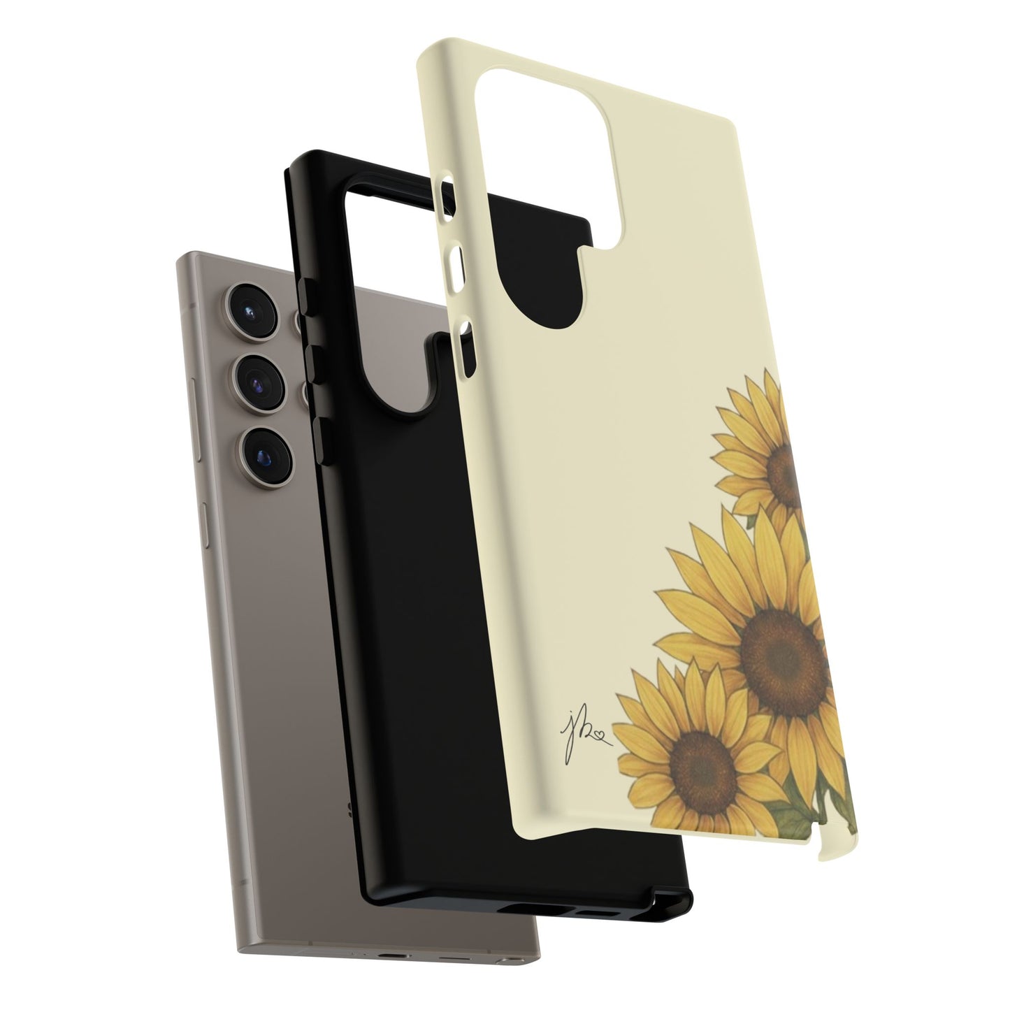 Samsung Galaxy/Google Pixel Tough Case - Sunflower Signature Collection by Juli