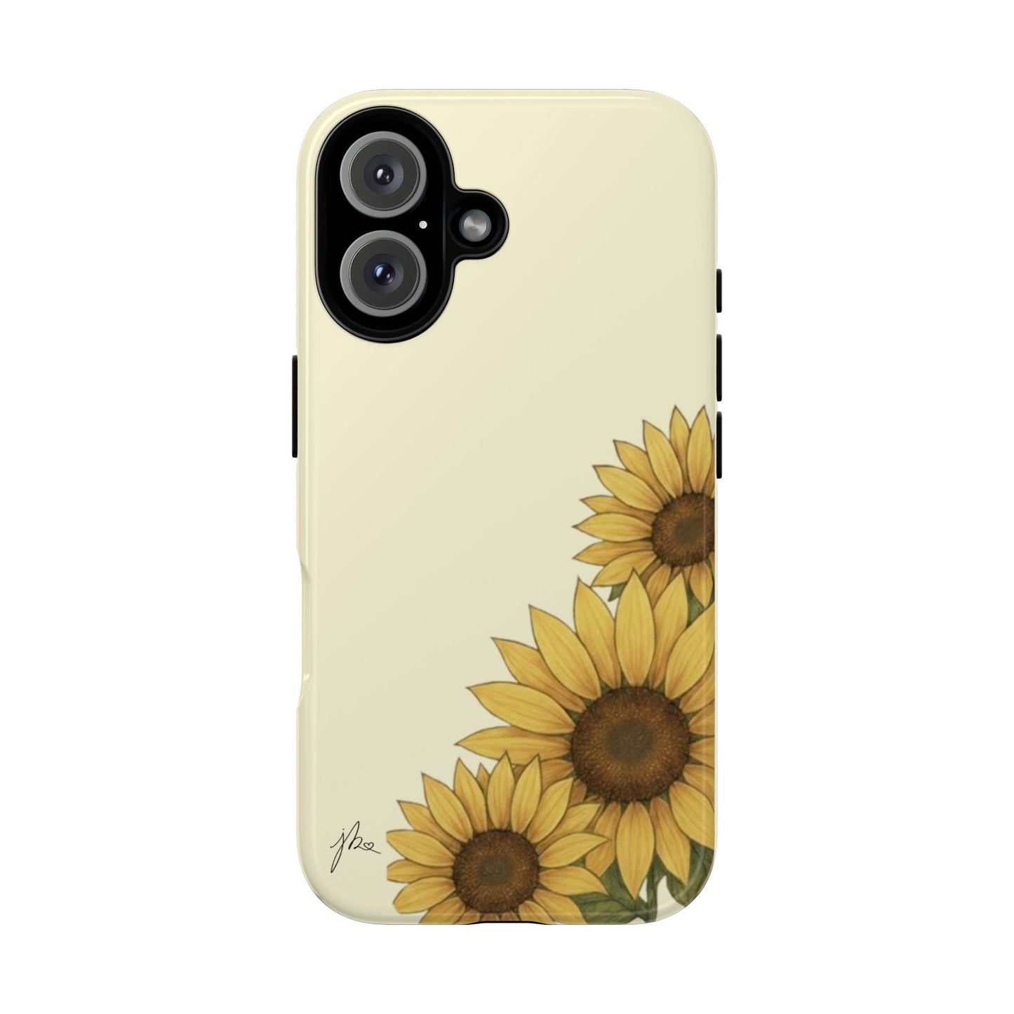 iPhone 8 - 12, 16 - 17 Tough Case - Sunflower Signature Collection by Juli