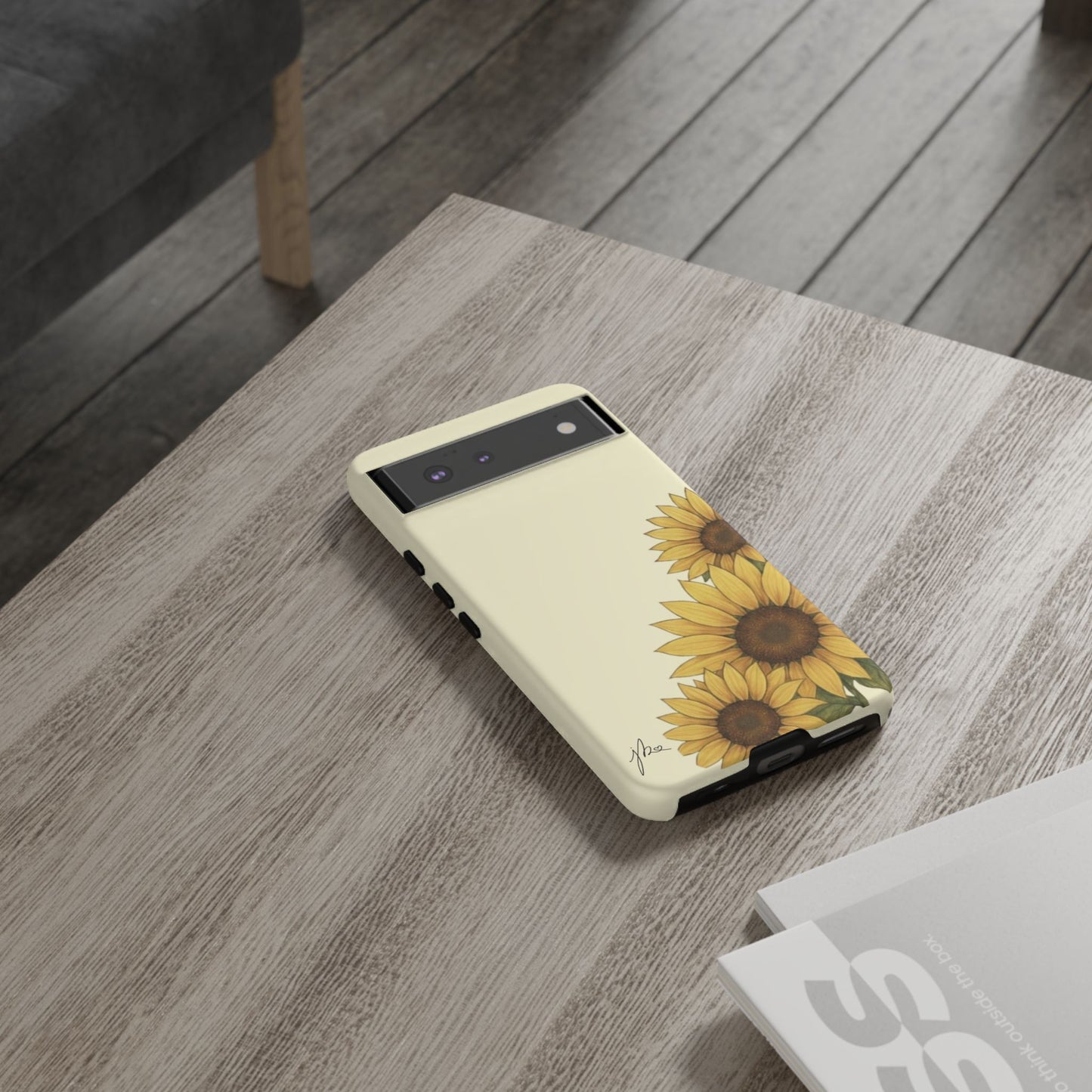 Samsung Galaxy/Google Pixel Tough Case - Sunflower Signature Collection by Juli